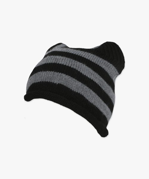 TEDDY ROLL BRIM BEANIE charcoal