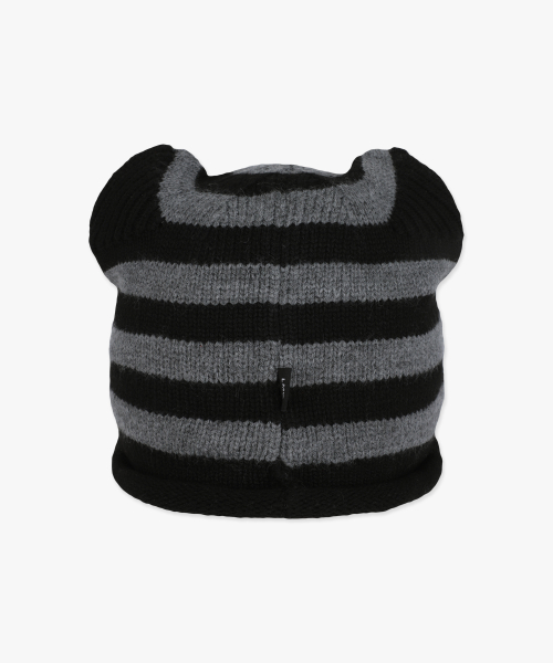 TEDDY ROLL BRIM BEANIE charcoal