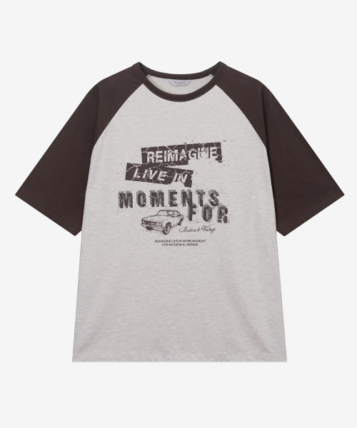 Do Good_Graphic Raglan Oversized Fit T-shirt - 2color