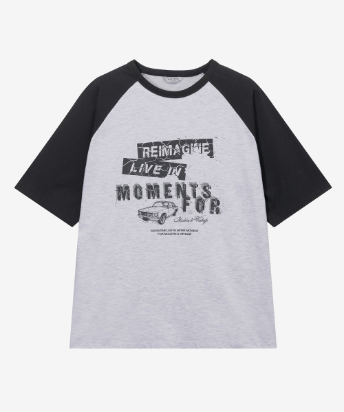Do Good_Graphic Raglan Oversized Fit T-shirt - 2color