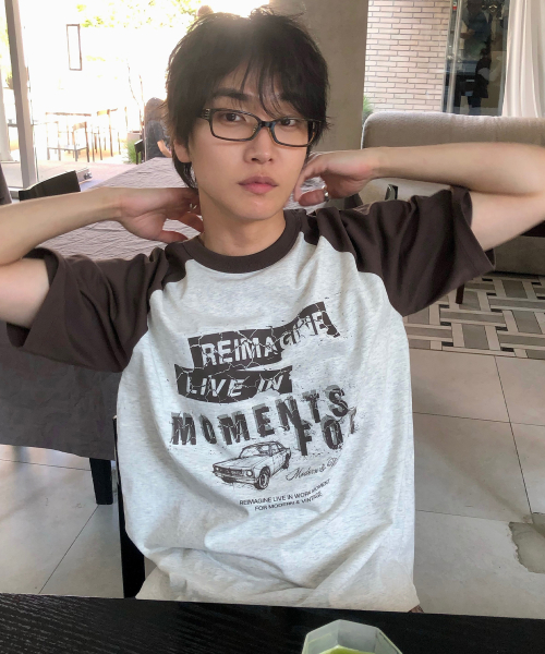 Do Good_Graphic Raglan Oversized Fit T-shirt - 2color