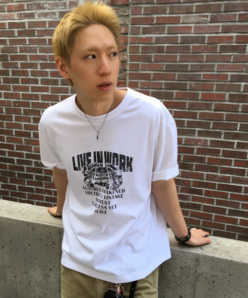 Do Good_Graphic Vintage Oversized Fit Short-Sleeved T-shirt