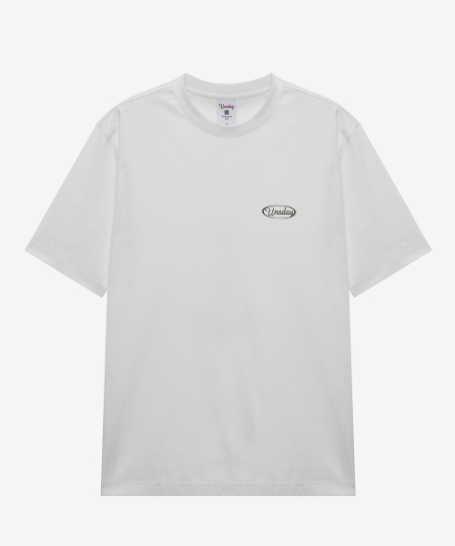 [UNS]Air Cool_Graphic Semi Oversized Fit Short-Sleeved T-Shirt - 2color