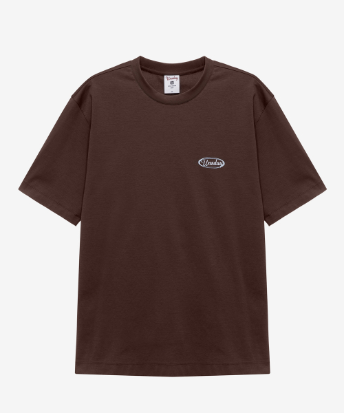 [UNS]Air Cool_Graphic Semi Oversized Fit Short-Sleeved T-Shirt - 2color