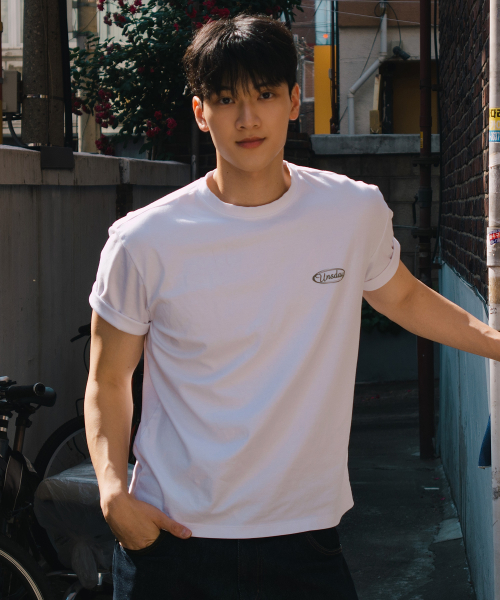 [UNS]Air Cool_Graphic Semi Oversized Fit Short-Sleeved T-Shirt - 2color