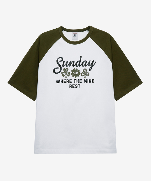 [UNS]Do Good_Raglan Oversized Fit Short-Sleeved T-Shirt - 2color