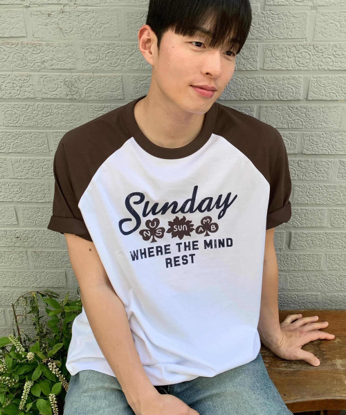 [UNS]Do Good_Raglan Oversized Fit Short-Sleeved T-Shirt - 2color
