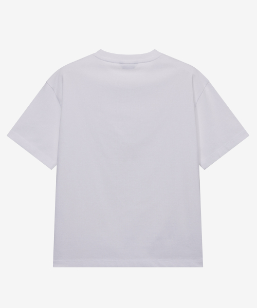 Crop Oversized Fit Daily Short-Sleeved T-shirt - 3color