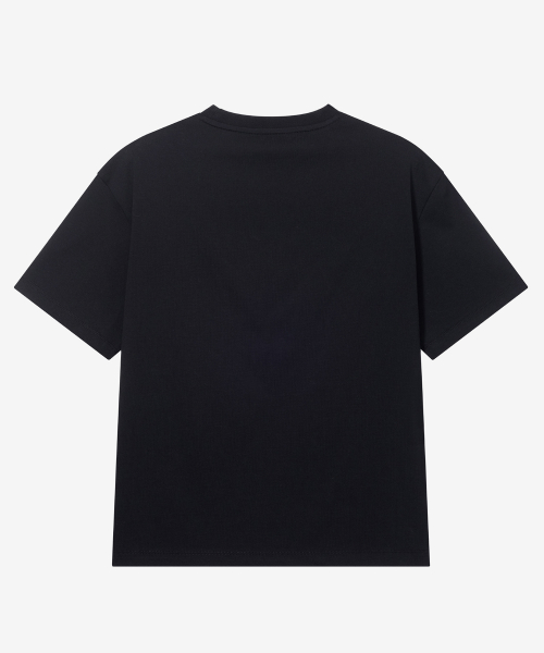 Crop Oversized Fit Daily Short-Sleeved T-shirt - 3color