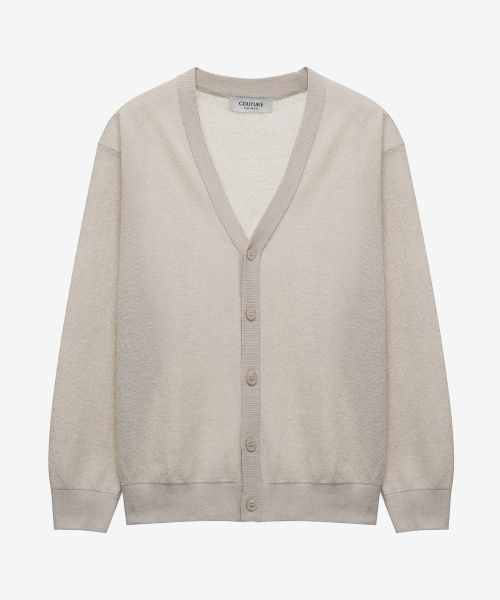 [COUTURE]linen blend overfit cardigan - 3color