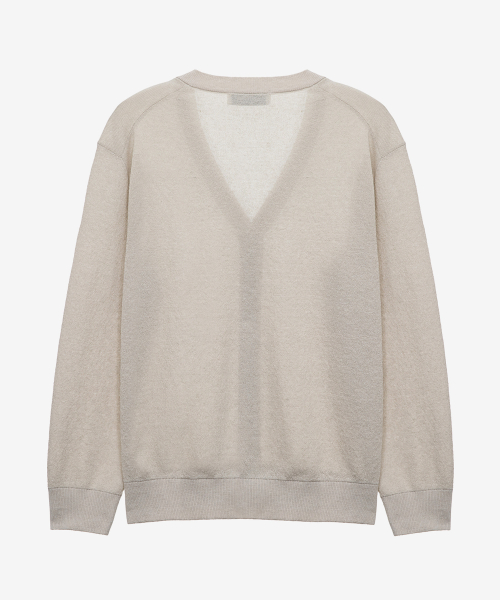 [COUTURE]linen blend overfit cardigan - 3color