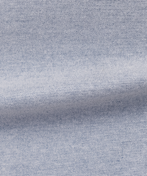 Double excellent collar short-sleeved knitwear