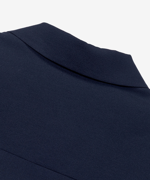 [Air Cool] Mesh Pullover Semi-Over Fit Short-Sleeved Shirt