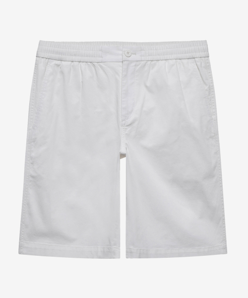 Loose fit Full banding chino half pants - 5color