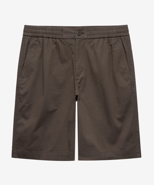 Loose fit Full banding chino half pants - 5color
