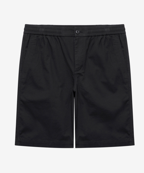 Loose fit Full banding chino half pants - 5color