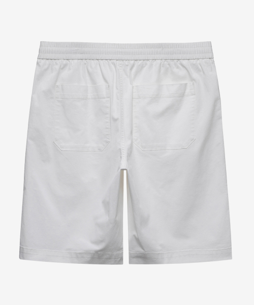 Loose fit Full banding chino half pants - 5color
