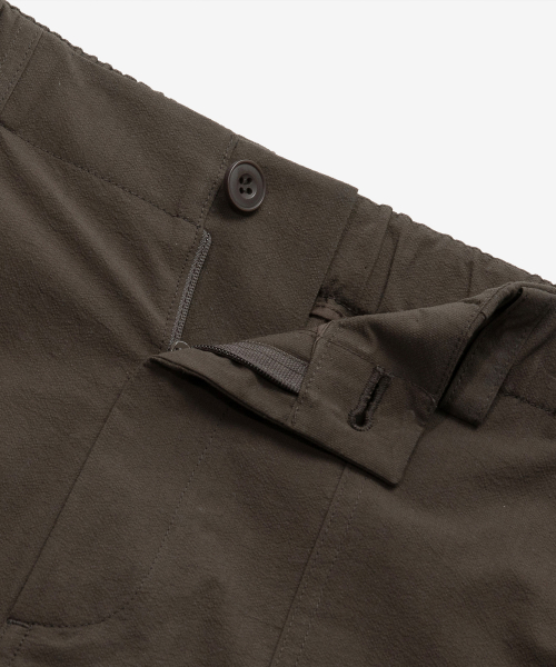 Relaxed fit Cool Cotton Brown Half Pants