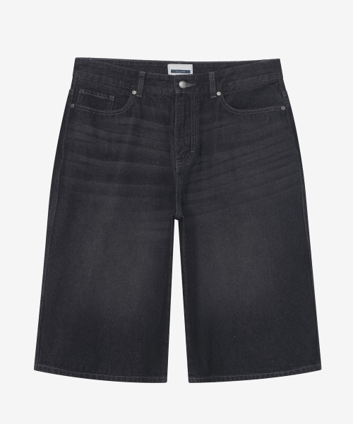Bermuda Denim Half Pants - 2color