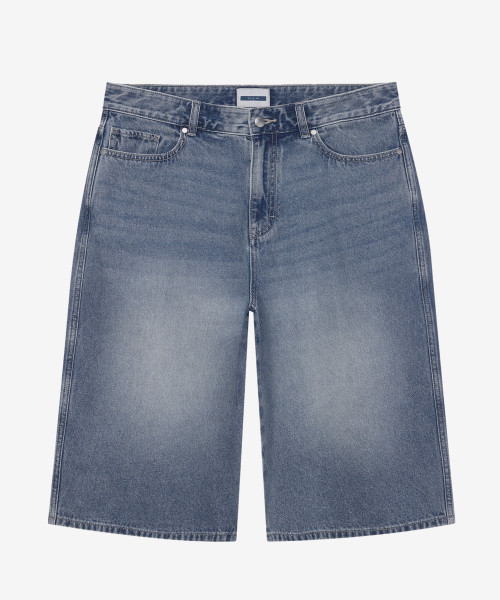 Bermuda Denim Half Pants - 2color
