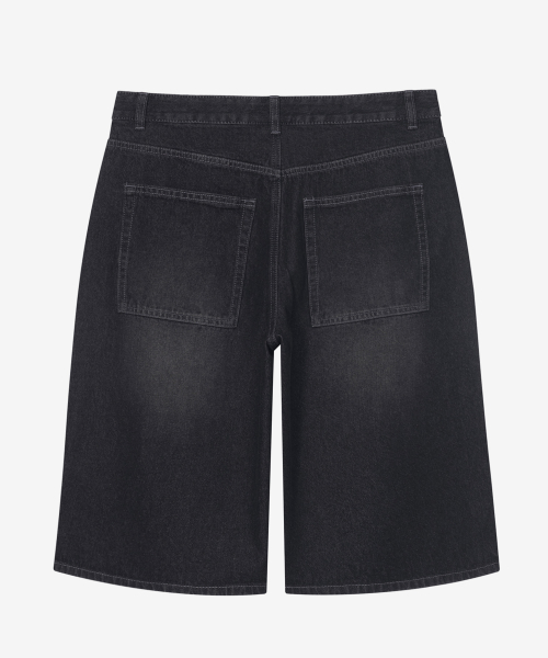 Bermuda Denim Half Pants - 2color
