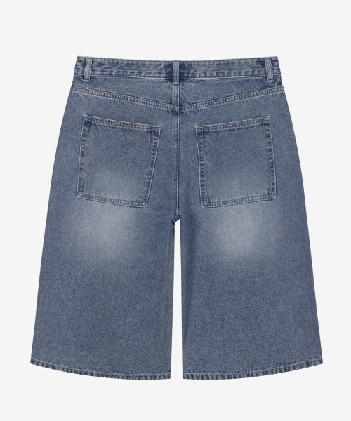 Bermuda Denim Half Pants - 2color
