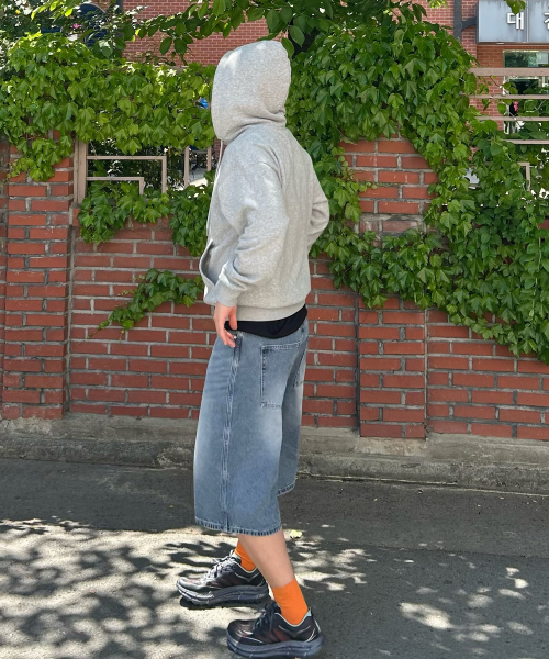 Bermuda Denim Half Pants - 2color
