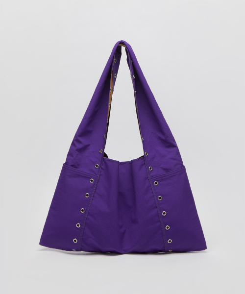 Eyelet shoulder bag(Purple)_OVBSM26151PUR