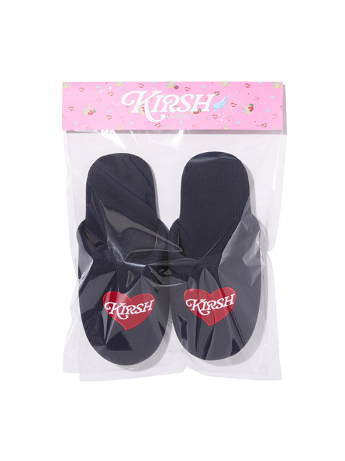 KIRSH MELLOW ROOM SLIPPERS(DARK NAVY)