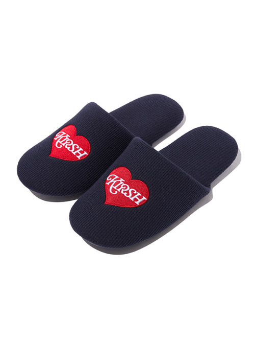 KIRSH MELLOW ROOM SLIPPERS(DARK NAVY)