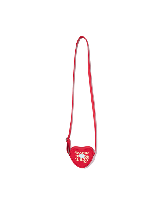 KIRSH MELLOW HEART MINI BAG(RED)