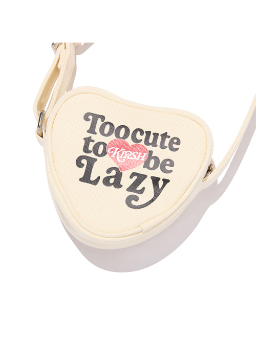 KIRSH MELLOW HEART MINI BAG(IVORY)