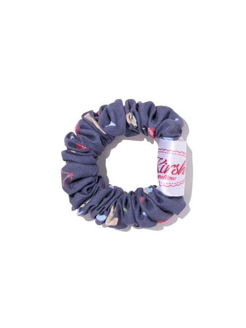 KIRSH MELLOW SCRUNCHIE SET(BLACK/WHITE)