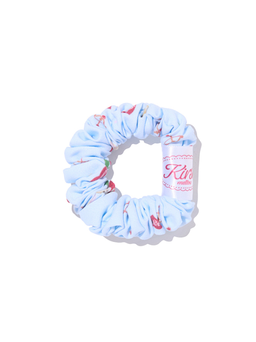 KIRSH MELLOW SCRUNCHIE SET(BLACK/WHITE)