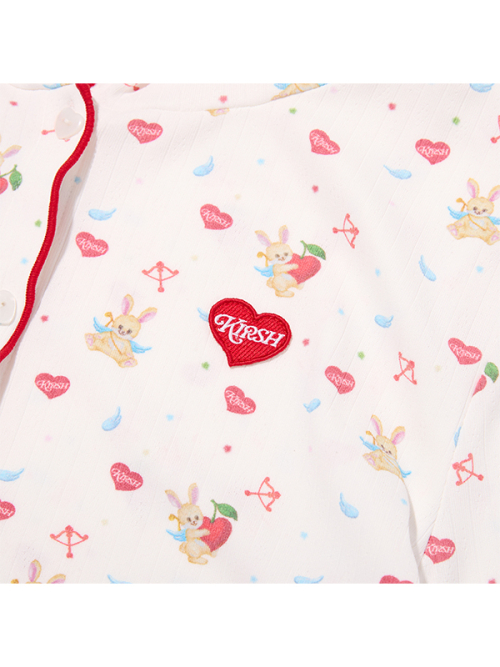 KIRSH MELLOW HOODED CARDIGAN(WHITE)