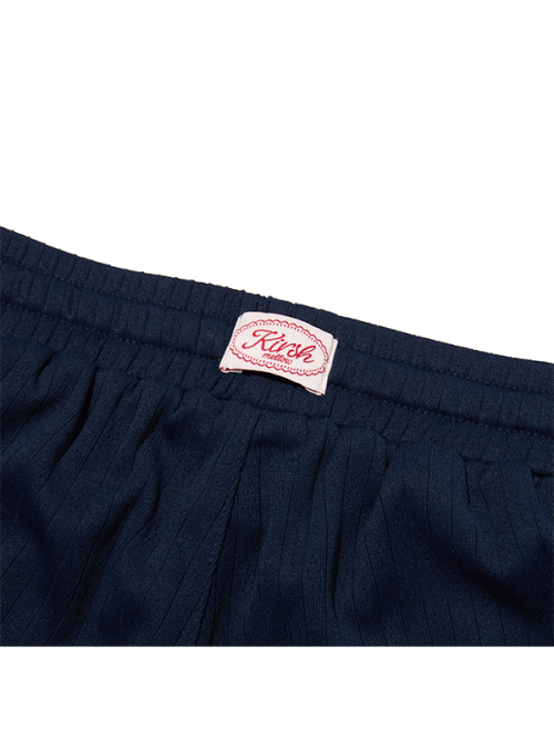 KIRSH MELLOW SLEEVELESS PAJAMA SET(DARK NAVY)