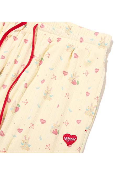 KIRSH MELLOW LONG PAJAMA SET(YELLOW)