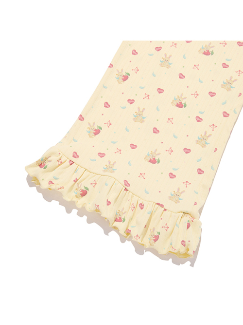KIRSH MELLOW LONG PAJAMA SET(YELLOW)