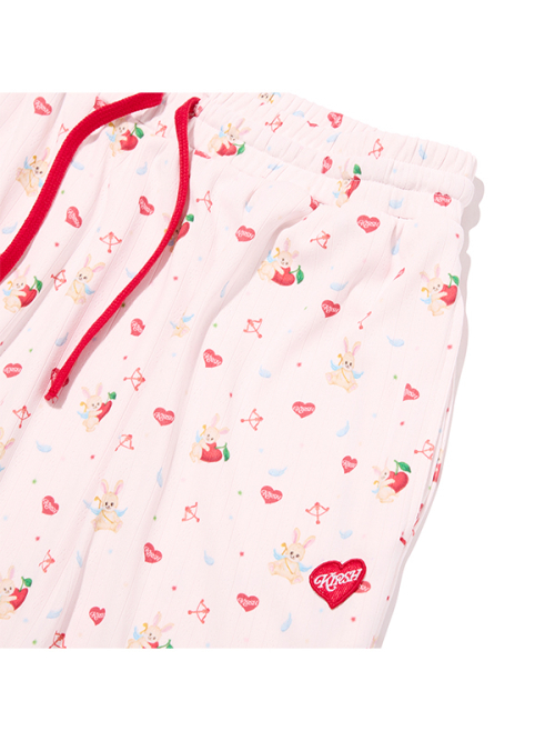 KIRSH MELLOW LONG PAJAMA SET(LIGHT PINK)