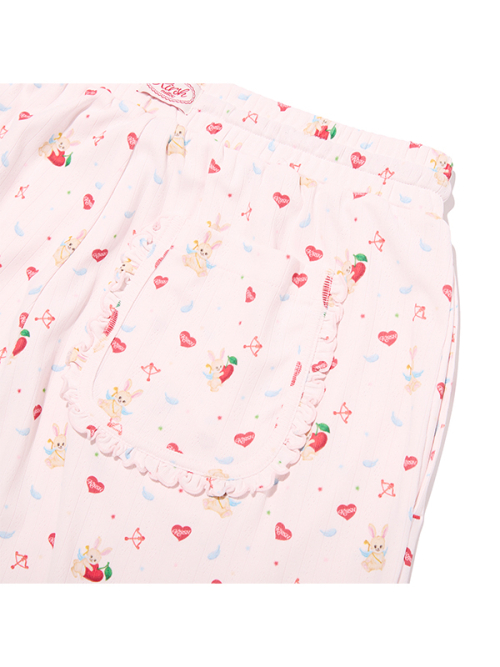 KIRSH MELLOW LONG PAJAMA SET(LIGHT PINK)