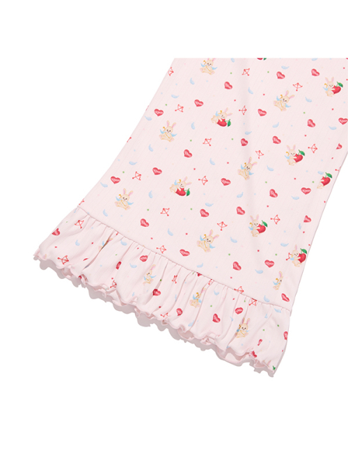 KIRSH MELLOW LONG PAJAMA SET(LIGHT PINK)