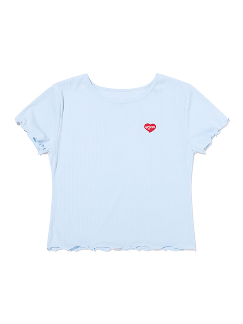 KIRSH MELLOW SHORT PAJAMA SET(LIGHT SKY)