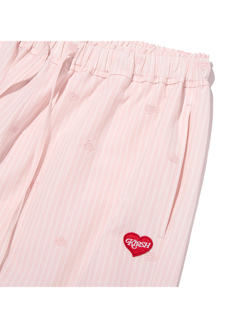 KIRSH MELLOW RUFFLE-POINT PAJAMA PANTS(LIGHT PINK)