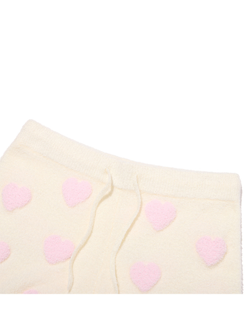 KIRSH MELLOW SOFT TOUCH KNIT SHORTS(LIGHT YELLOW)