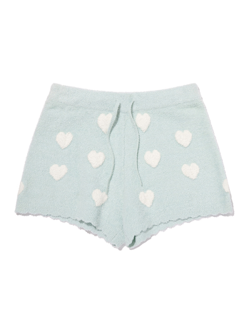 KIRSH MELLOW SOFT TOUCH KNIT SHORTS(MINT)