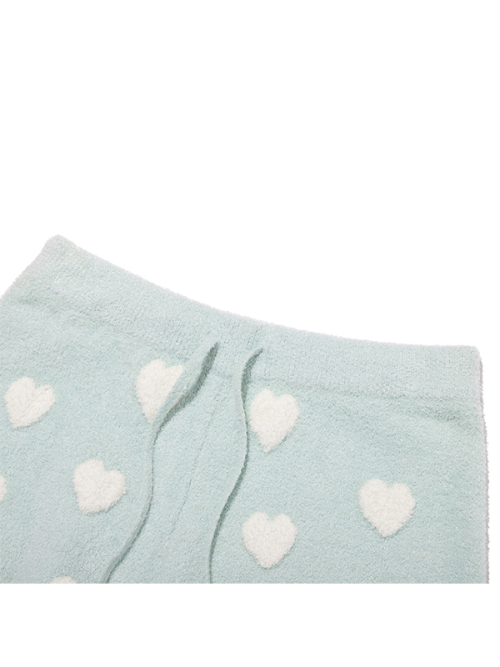 KIRSH MELLOW SOFT TOUCH KNIT SHORTS(MINT)