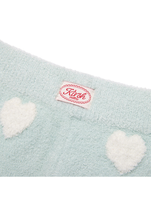 KIRSH MELLOW SOFT TOUCH KNIT SHORTS(MINT)