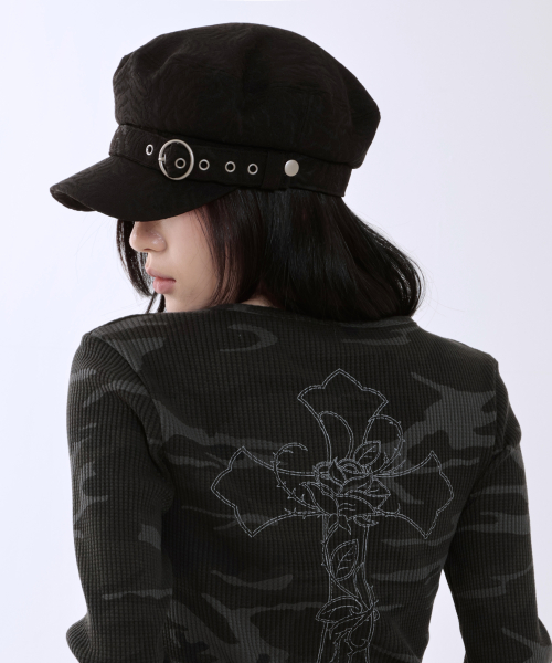 BUCKLE POINT MADOROS CAP [BLACK]