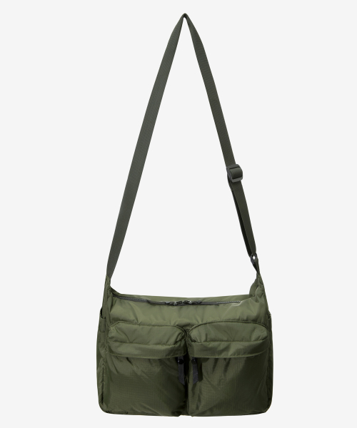 [ON]Nylon Multi-Pocket Daily Crossbag - 2color