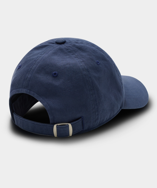VLAD WASHED APPLIQUE BALL CAP_NAVY